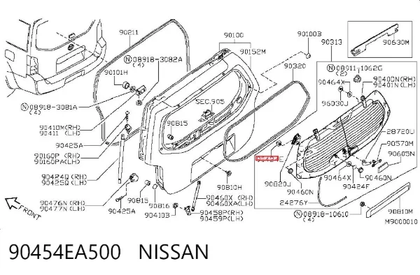  90454EA500 Nissan/Infiniti