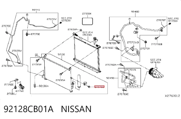  92128CB01A Nissan/Infiniti