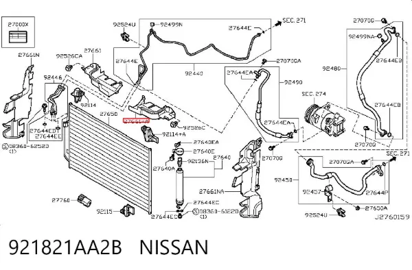  921821AA2B Nissan/Infiniti