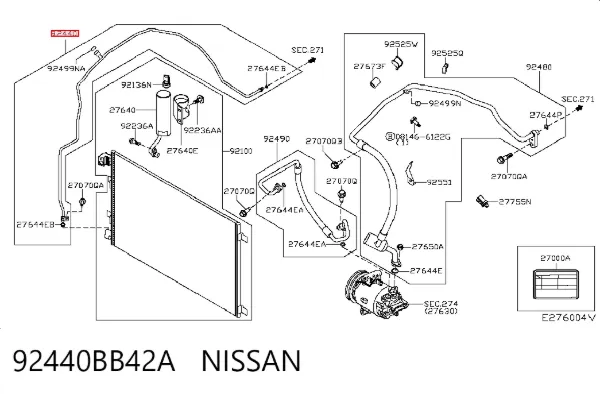  92440BB42A Nissan/Infiniti