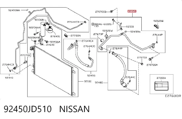  92450JD510 Nissan/Infiniti