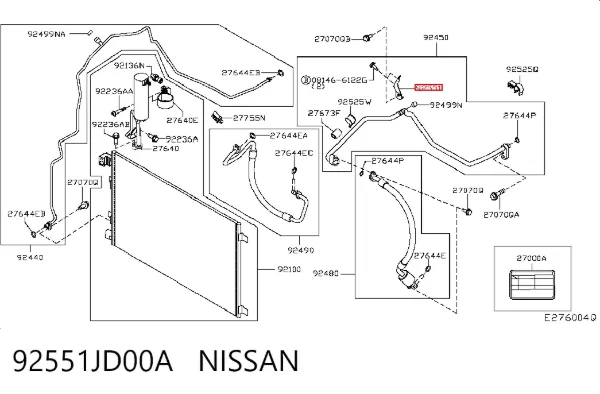  92551JD00A Nissan/Infiniti