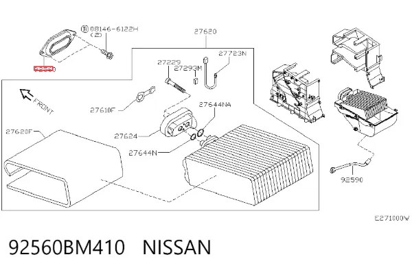  92560BM410 Nissan/Infiniti