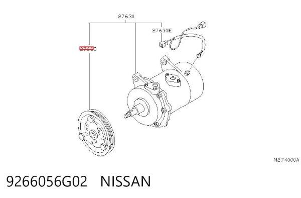  9266056G02 Nissan/Infiniti