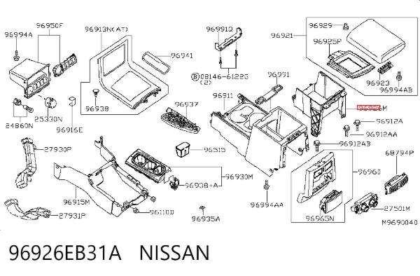  96926EB31A Nissan/Infiniti