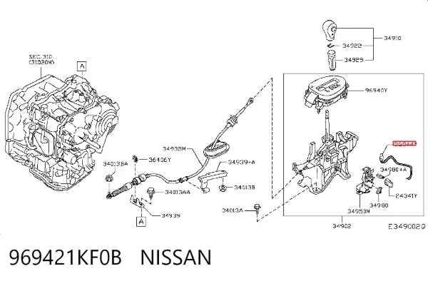  969421KF0B Nissan/Infiniti