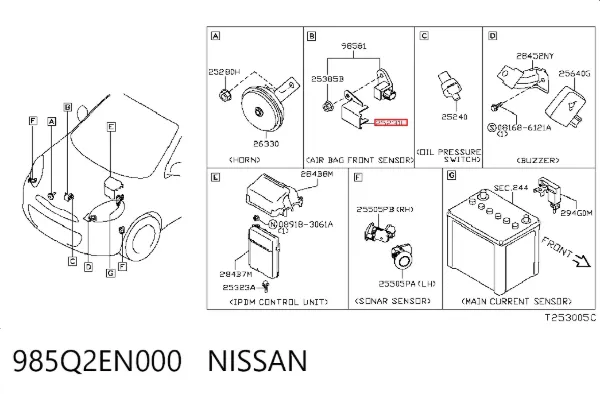  985Q2EN000 Nissan/Infiniti