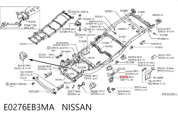  E0276EB3MA Nissan/Infiniti