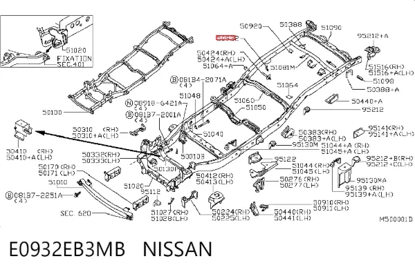 E0932EB3MB Nissan/Infiniti