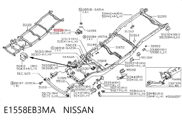  E1558EB3MA Nissan/Infiniti