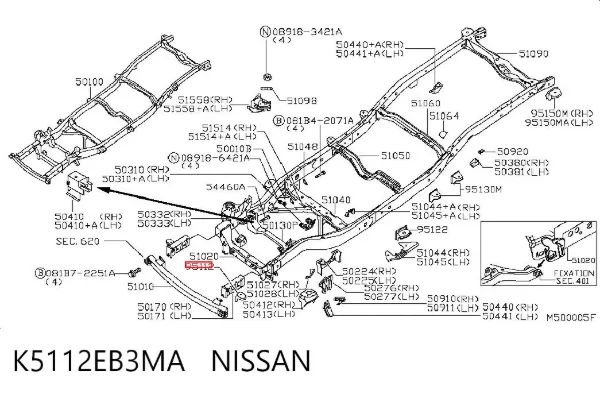  K5112EB3MA Nissan/Infiniti