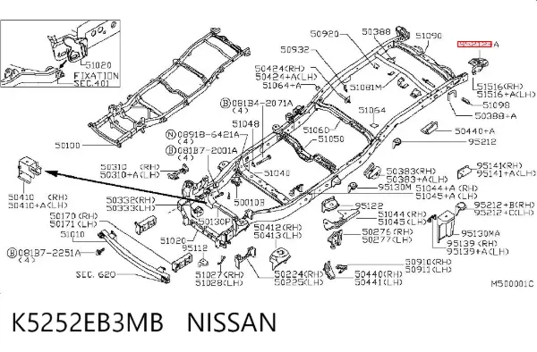  K5252EB3MB Nissan/Infiniti