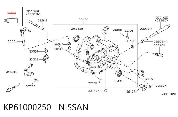  KP61000250 Nissan/Infiniti