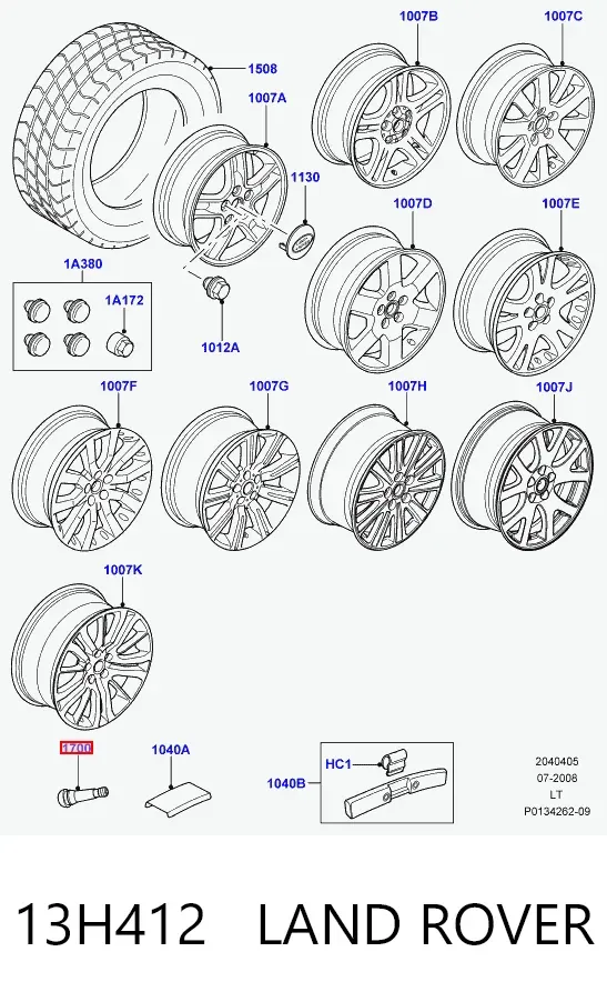  13H412 Land Rover