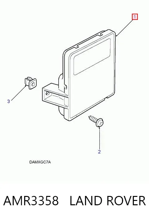 Unidade de conforto AMR3358 Land Rover