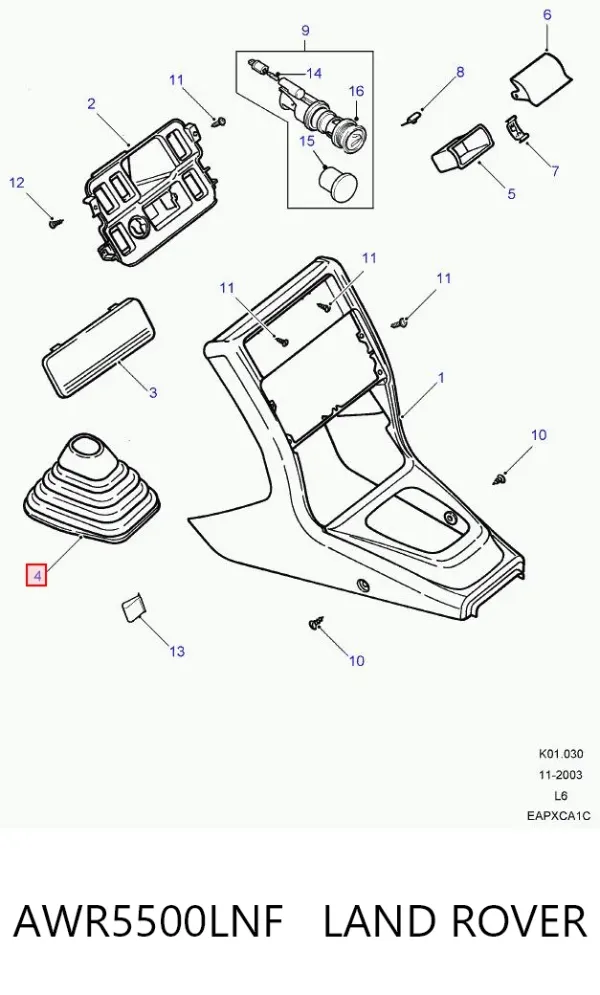  AWR5500LNF Land Rover