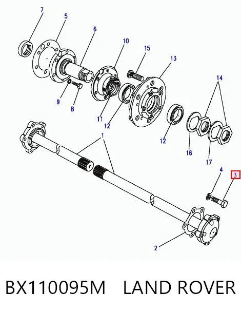  BX110095M Land Rover