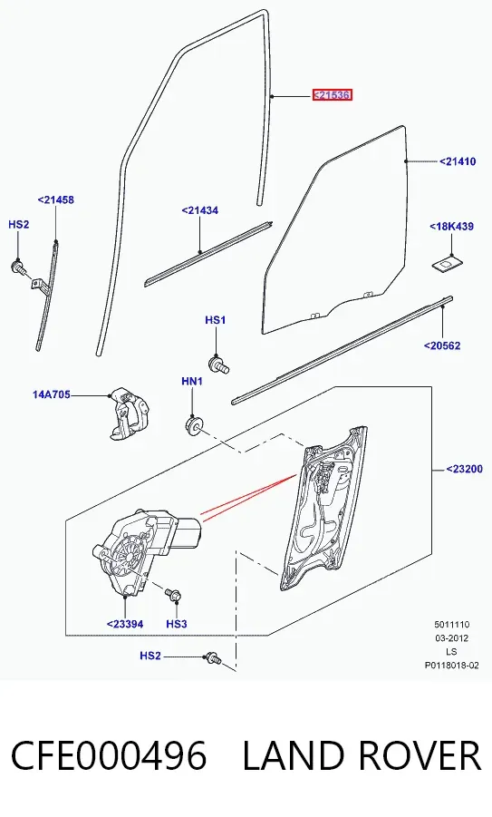  CFE000496 Land Rover