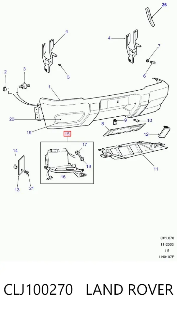  CLJ100270 Land Rover