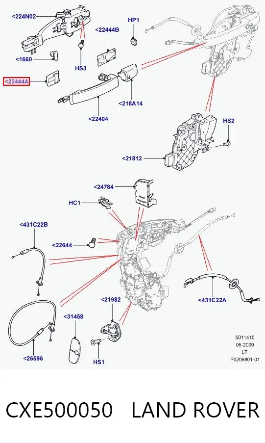  CXE500050 Land Rover