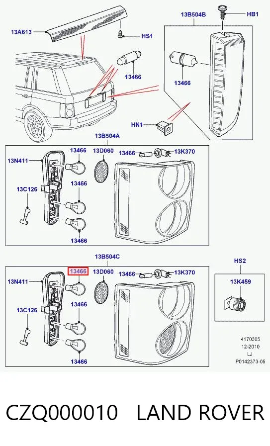  CZQ000010 Land Rover
