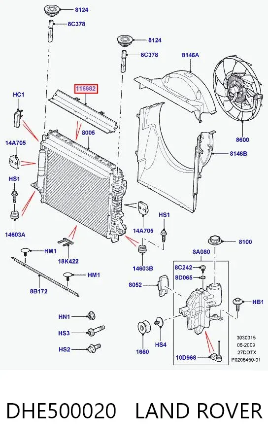  DHE500020 Land Rover
