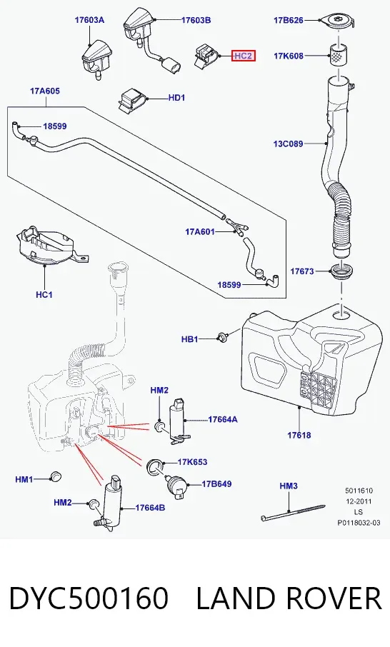  DYC500160 Land Rover