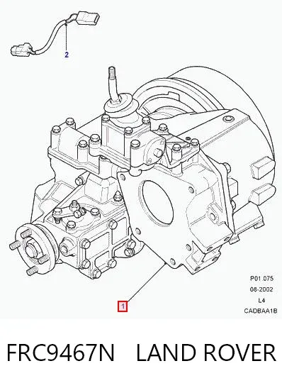 Caixa de transferência FRC9467N Land Rover