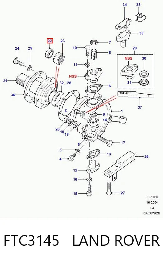  FTC3145 Land Rover