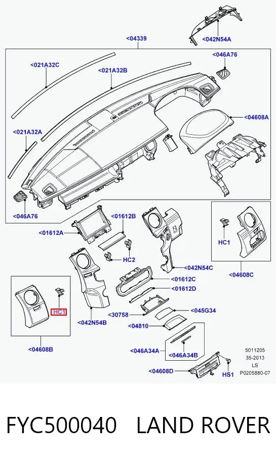  FYC500040 Land Rover