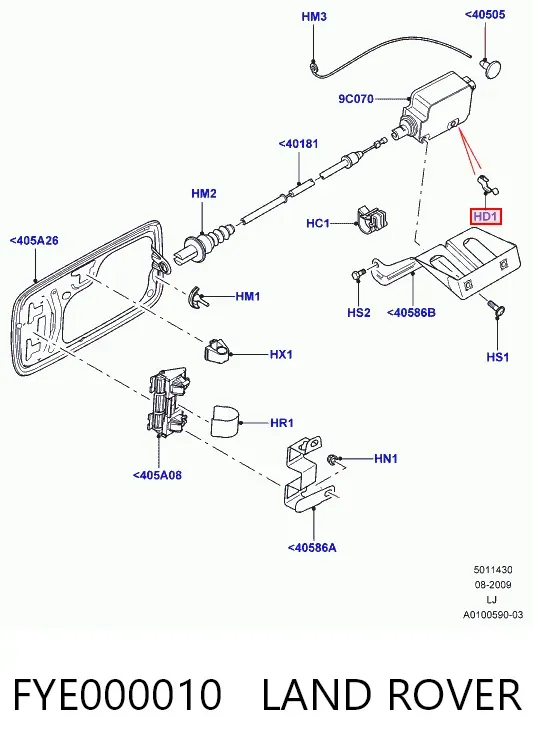  FYE000010 Land Rover