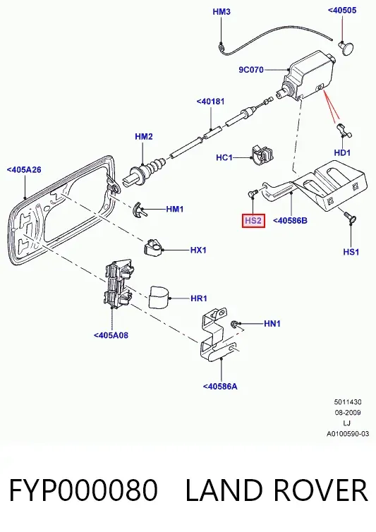  FYP000080 Land Rover