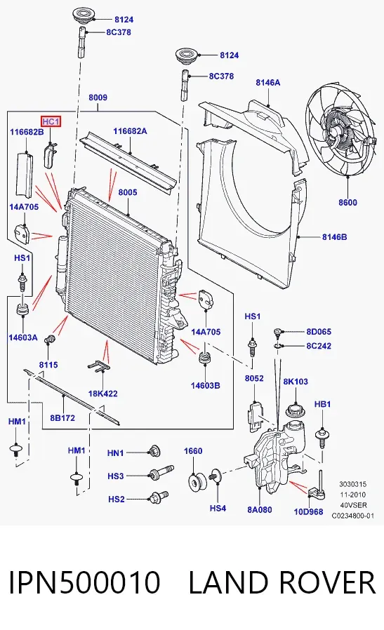  IPN500010 Land Rover