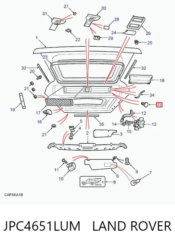  JPC4651LUM Land Rover