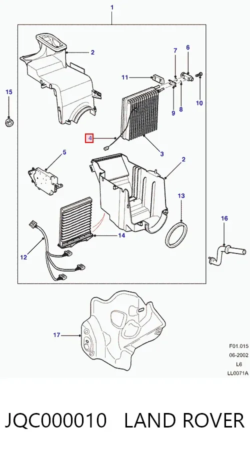  JQC000010 Land Rover