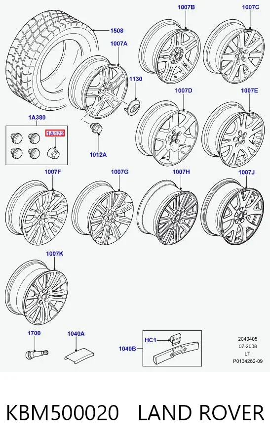  KBM500020 Land Rover