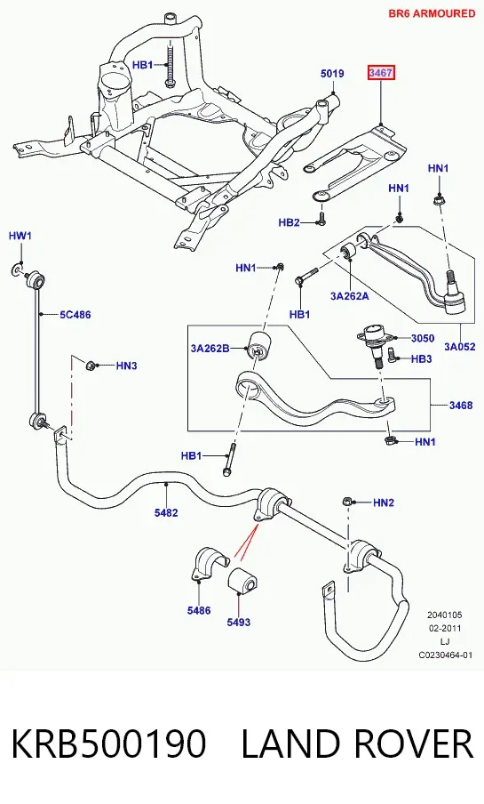  KRB500190 Land Rover