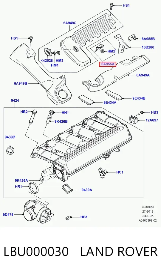  LBU000030 Land Rover