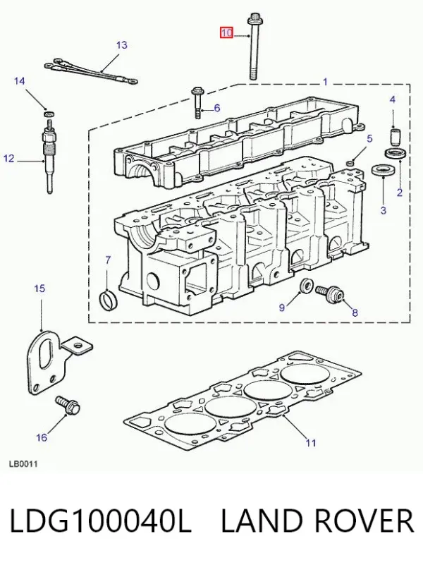  LDG100040L Land Rover