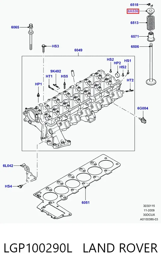  LGP100290L Land Rover