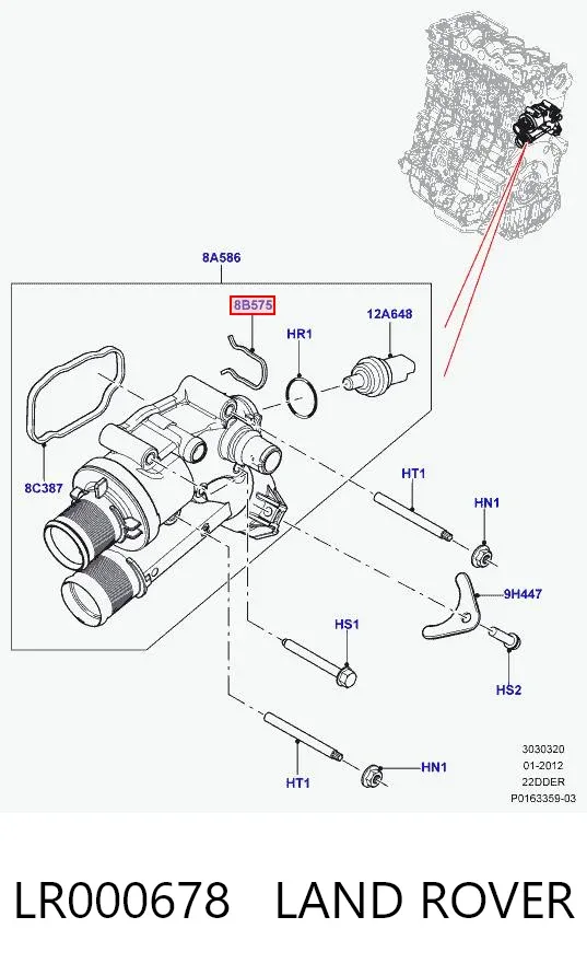  LR000678 Land Rover