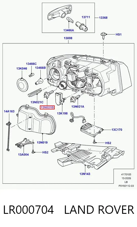 Lâmpada 9098113081 Subaru