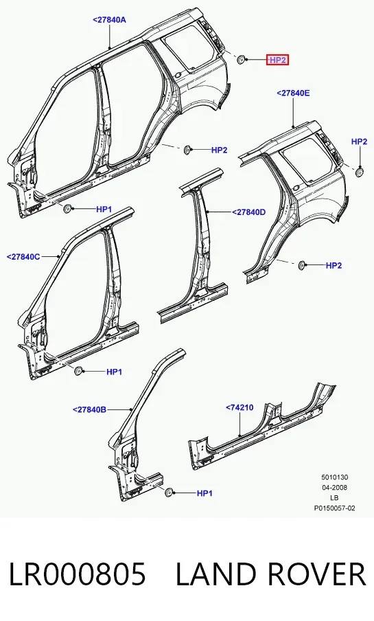  LR000805 Land Rover
