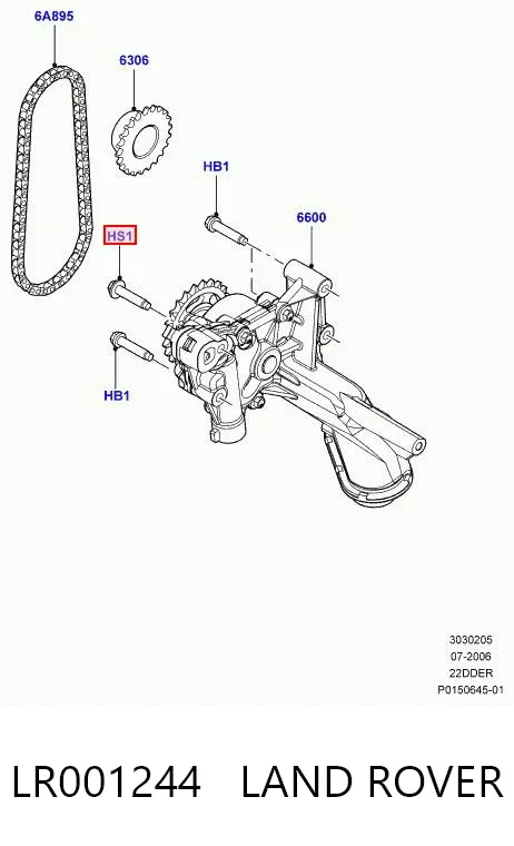  LR001244 Land Rover