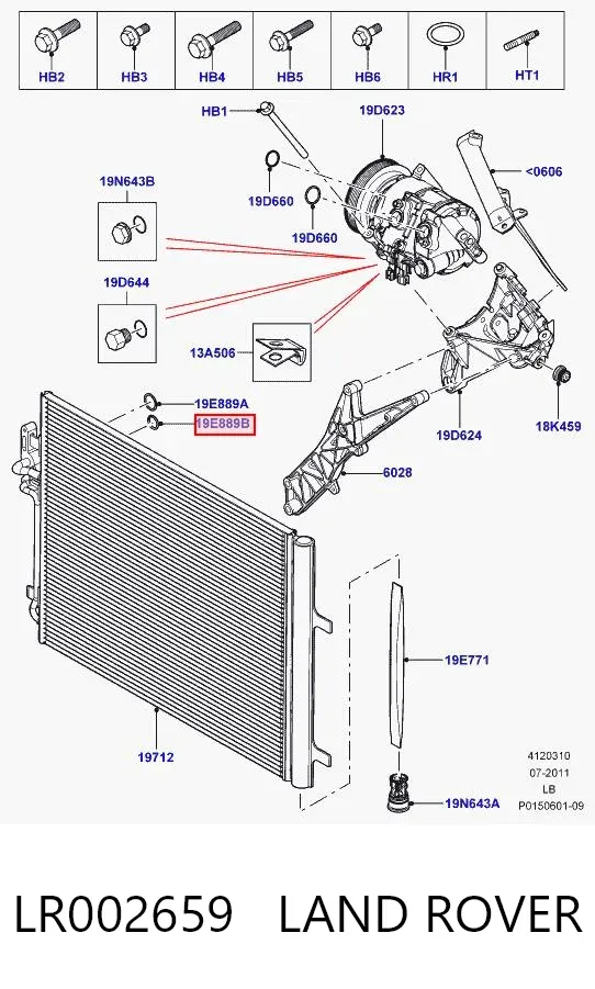  LR002659 Land Rover