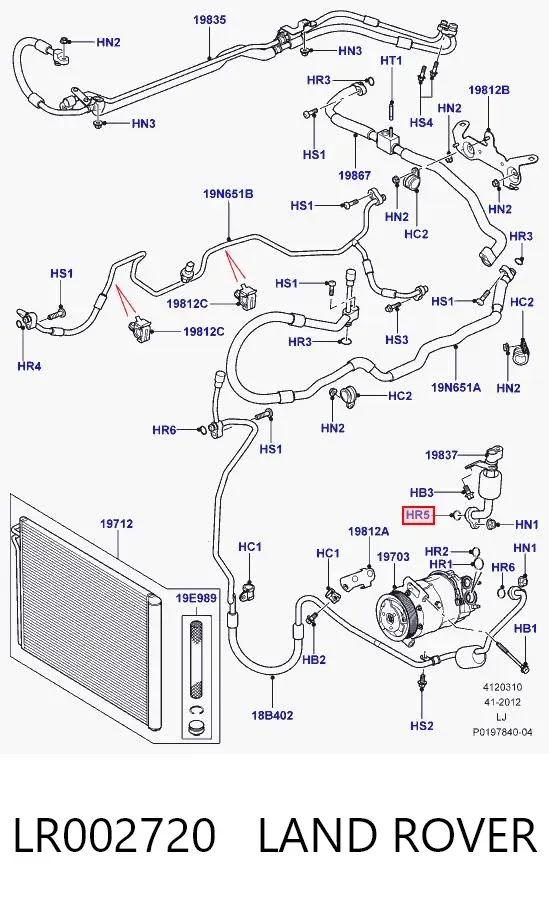 LR002720 Land Rover