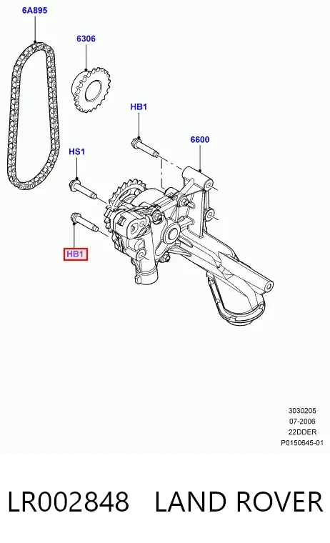  LR002848 Land Rover
