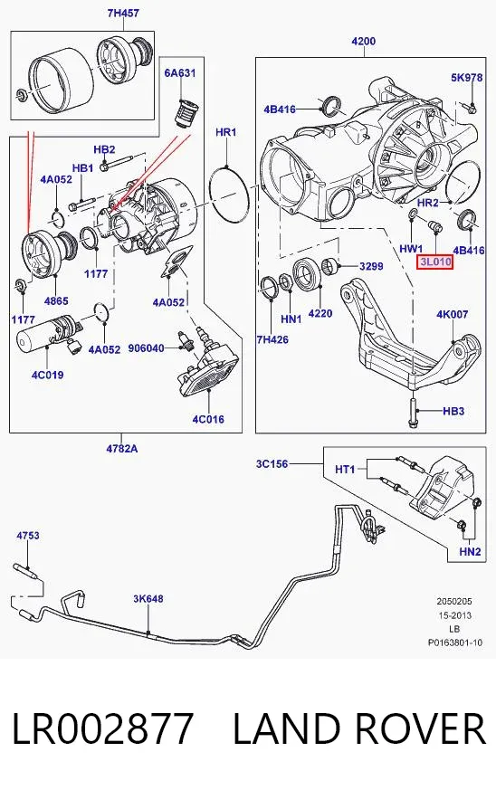  LR002877 Land Rover