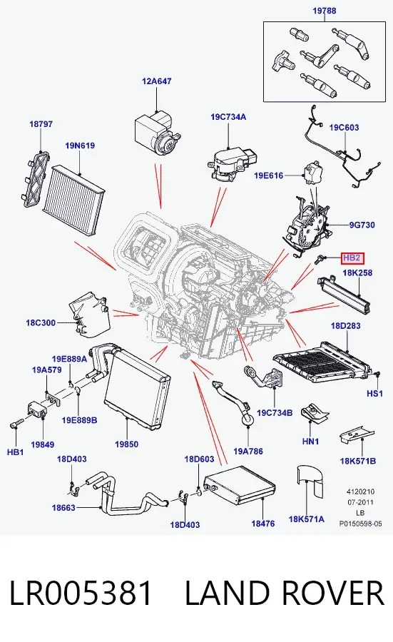  LR005381 Land Rover