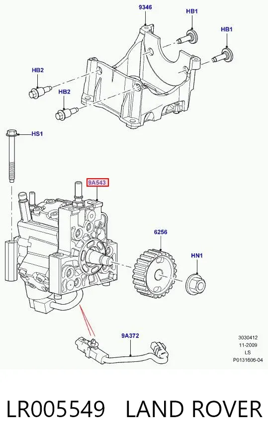 Bomba de combustível de pressão alta 5WS40273 Continental/Siemens